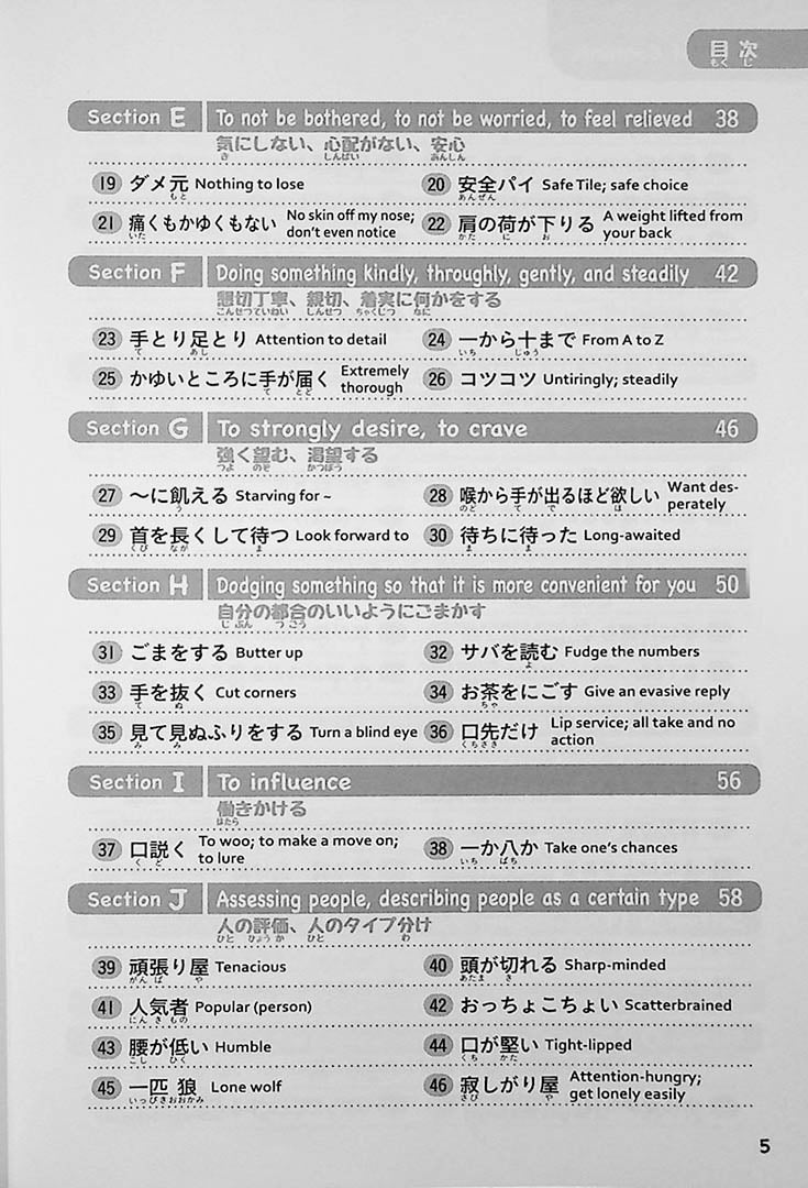 180 Common Native Japanese Figures of Speech in Regular Conversation - Image 3