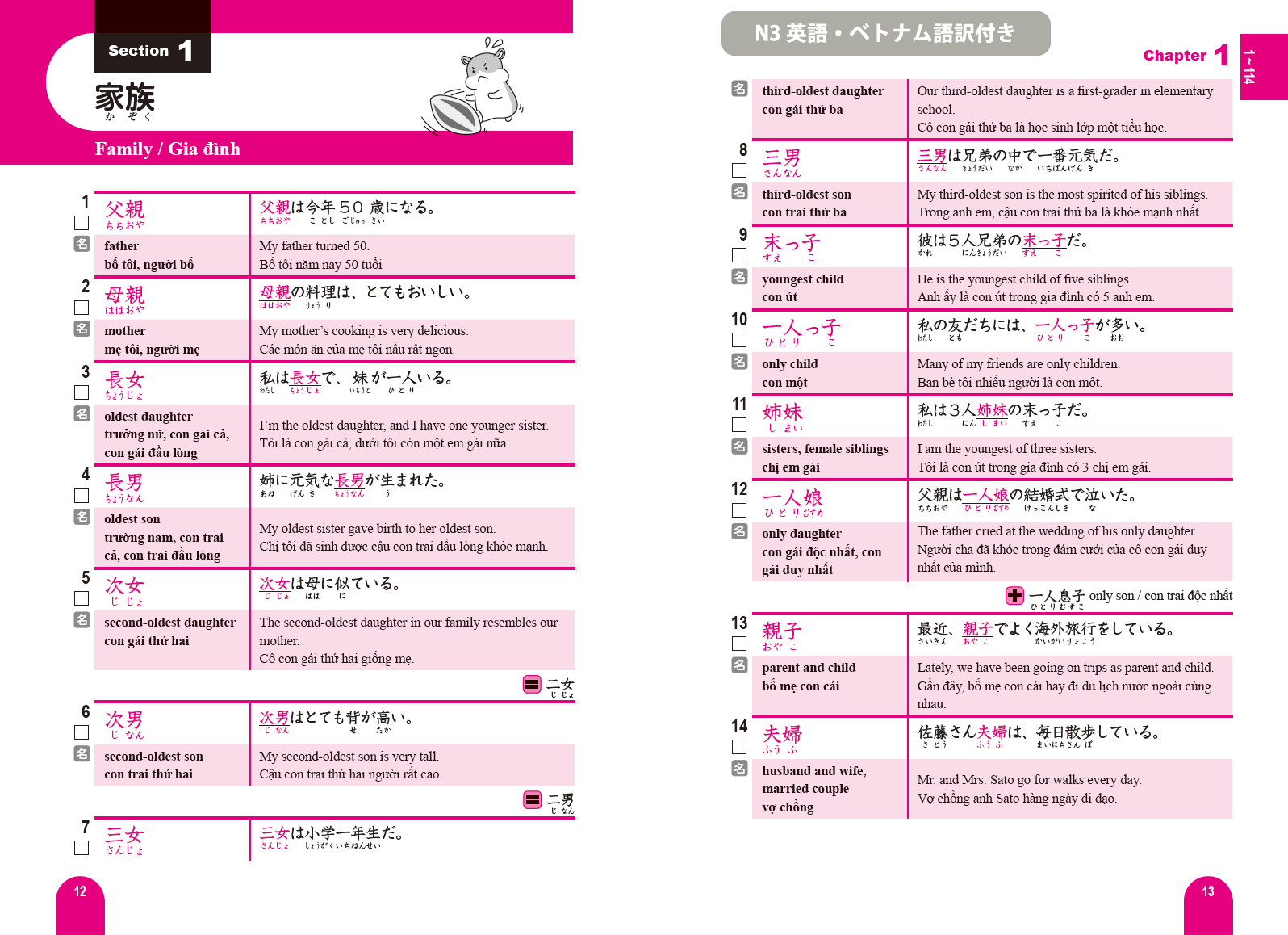 2000 Essential Vocabulary for the JLPT N3 - Image 9