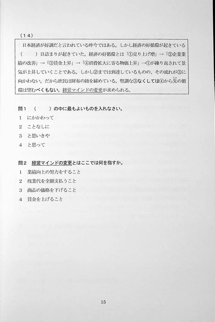 55 Reading Comprehension Tests for JLPT N1 - Image 3