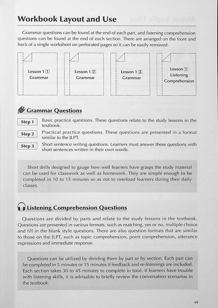 Basic Japanese for Communication - Tsunagu Nihongo 2 (Workbook) - Image 6