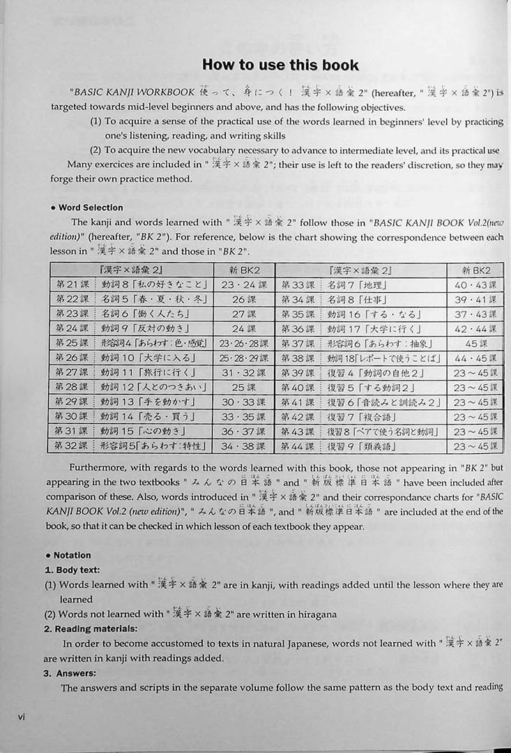 Basic Kanji Workbook Vol.2 Kanji & Vocabulary - Image 4