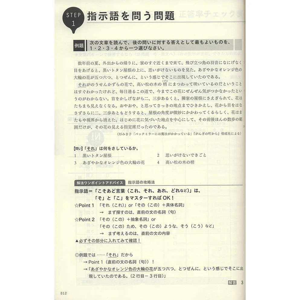 Dokkai Koryaku! JLPT N1 (Mastering Reading! JLPT N1) - Image 2