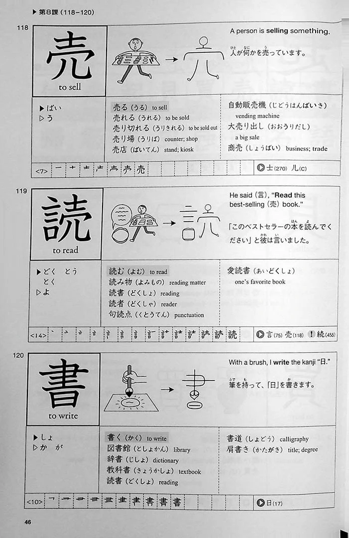 Genki Kanji Look and Learn (Textbook) - Image 11