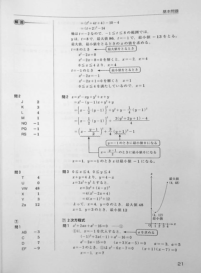 High Level EJU Preparation Textbook - Mathematics 1st Course - Image 13