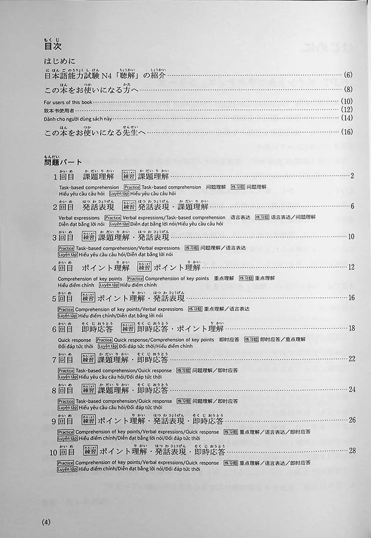 JLPT Listening Comprehension N4 Points & Practice - Image 2