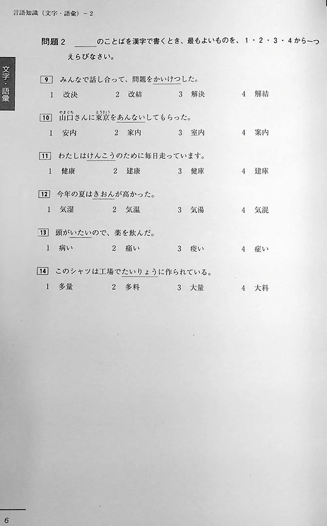JLPT N3 Official Practice Workbook - Image 3