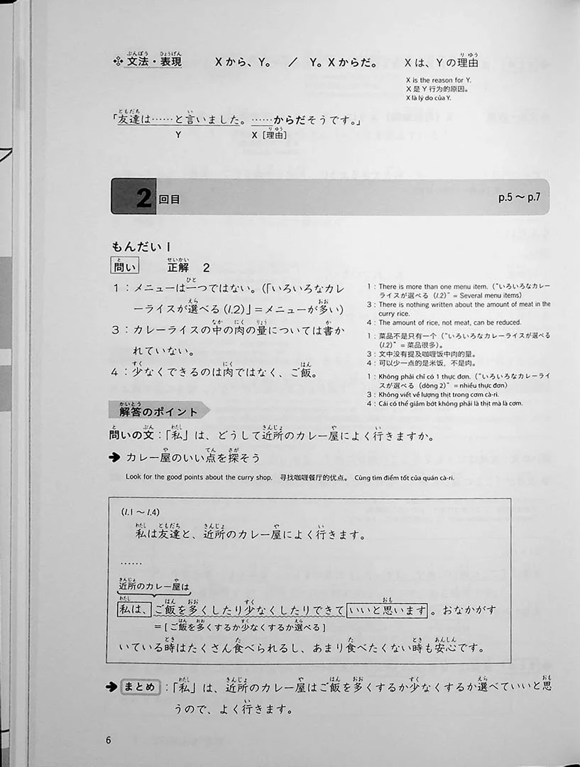 JLPT N4 Reading Comprehension Points & Practice - Image 12