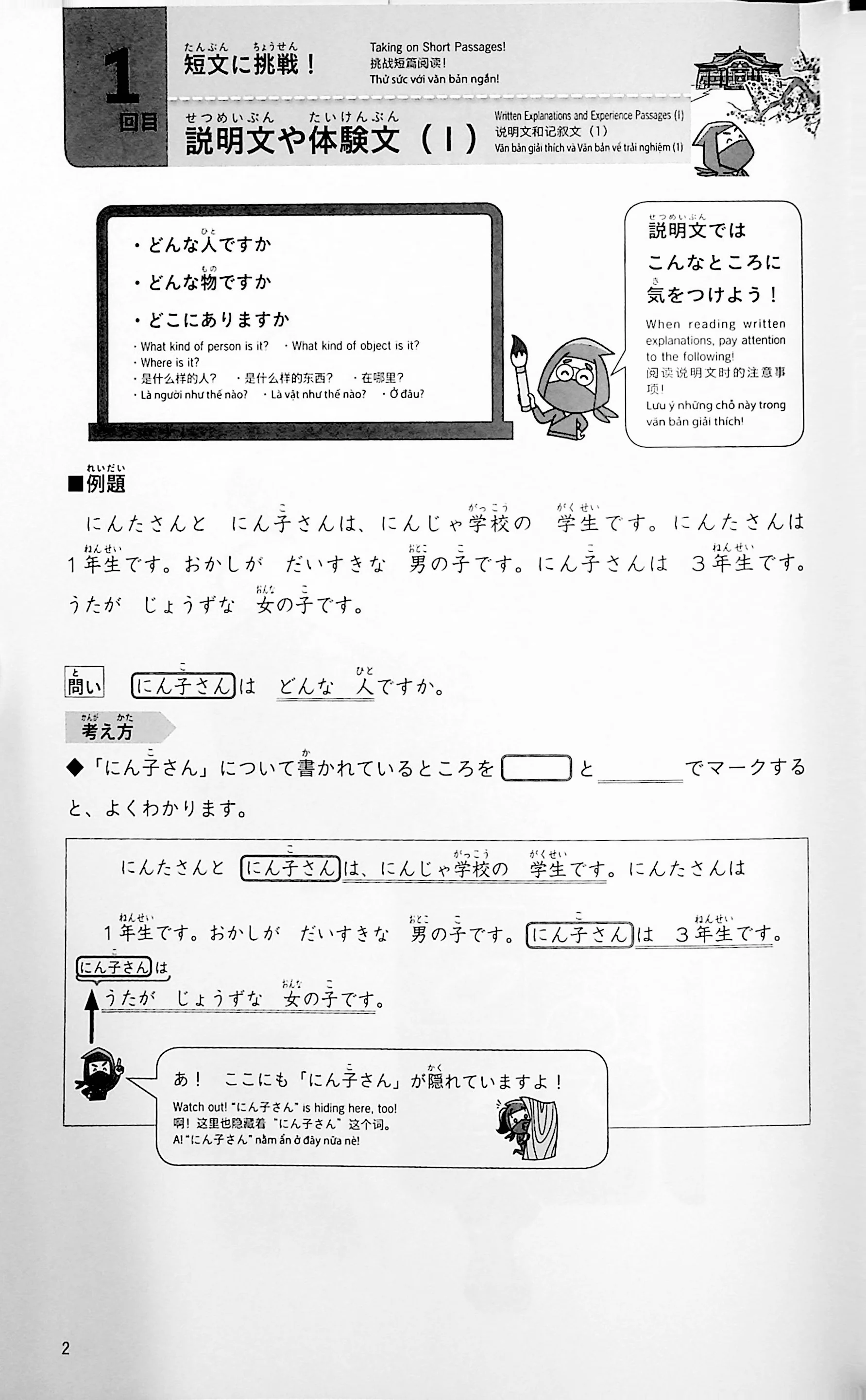 JLPT N5 Reading Comprehension Points & Practice - Image 4