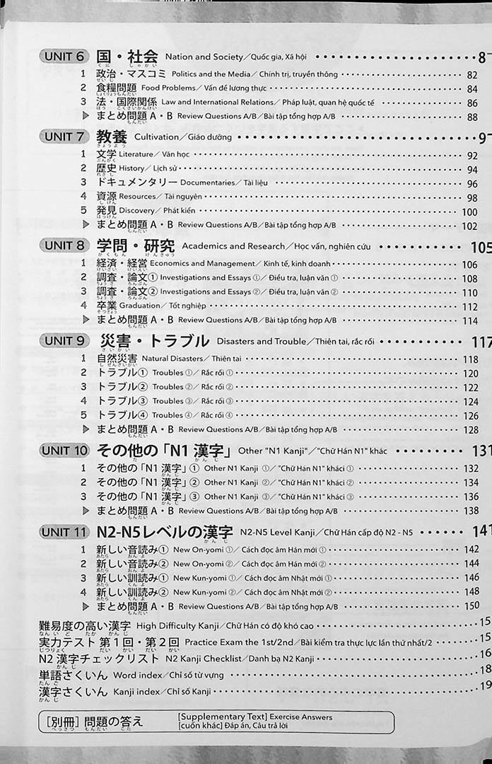 JLPT Preparation Book Speed Master: Quick Mastery of N1 Kanji - Image 3