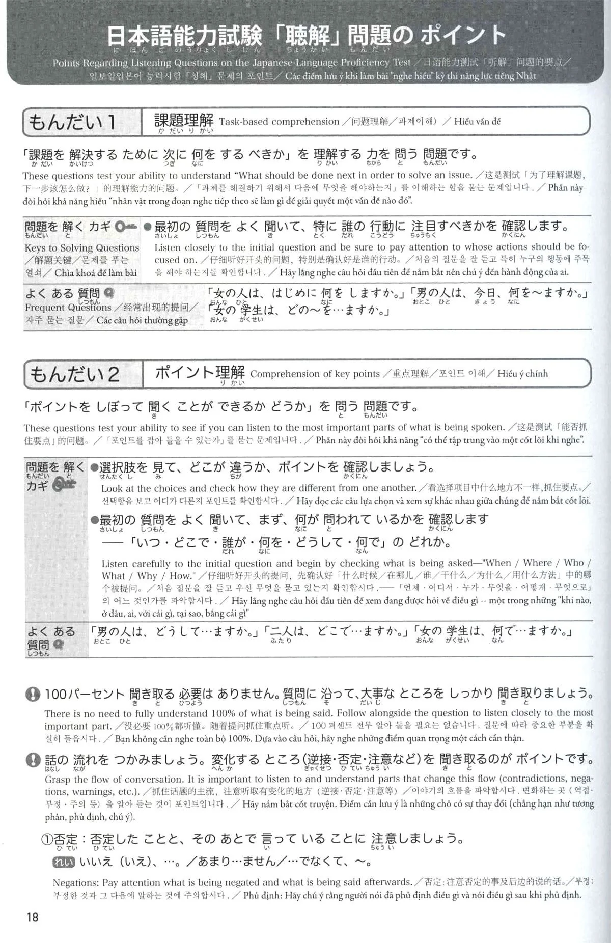 JLPT Preparation Book Speed Master - Quick Mastery of N4 Listening - Image 2