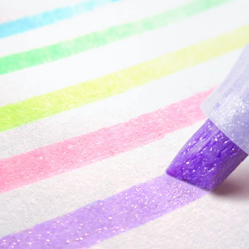 Kirarich Glitter Color Highlighter Set - Image 2