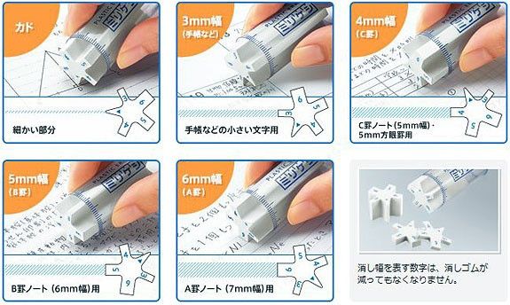 Mirikeshi Variable-Width Eraser - Image 3