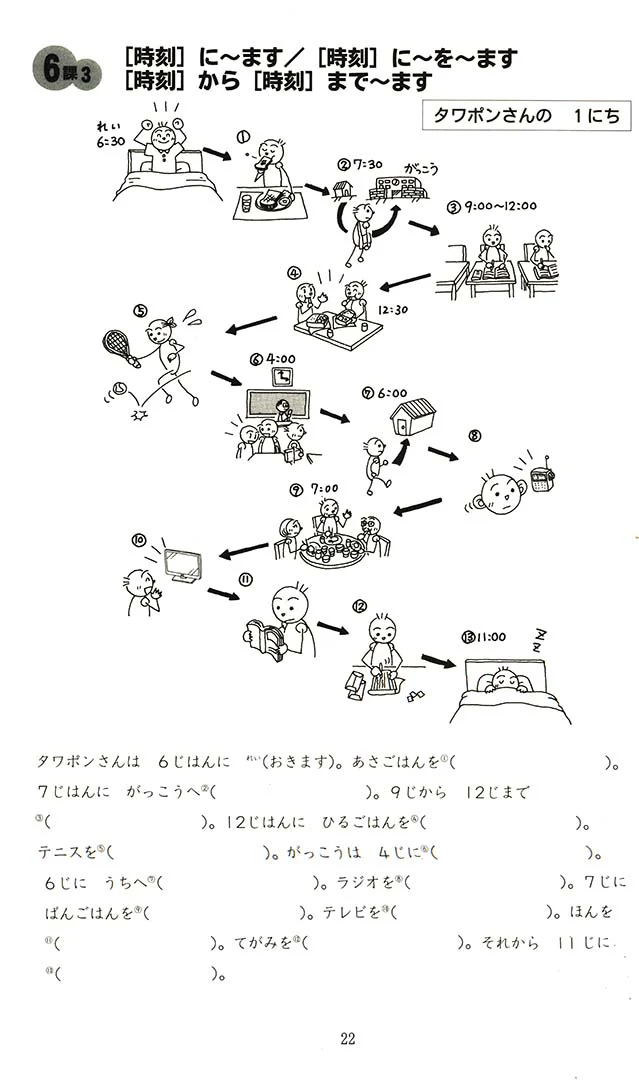 Minna no Nihongo Shokyu 1 (Elementary) Bunkei Renshucho - Workbook - Image 5