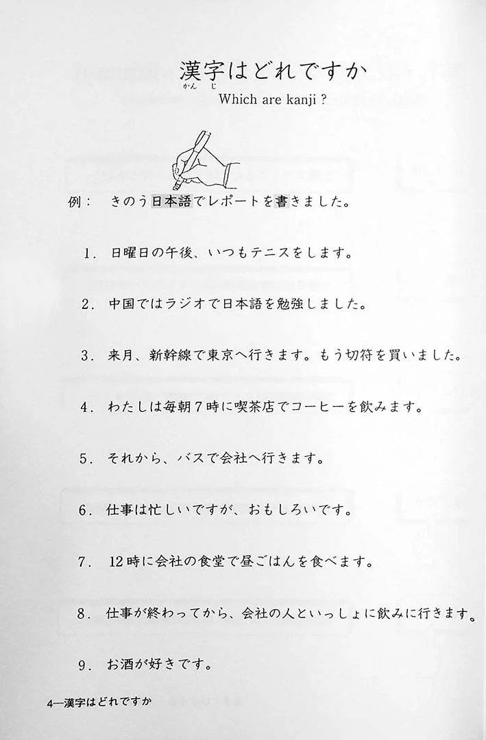Minna no Nihongo Shokyu 1 (Elementary) Kanji - Textbook 2nd Edition - Image 6