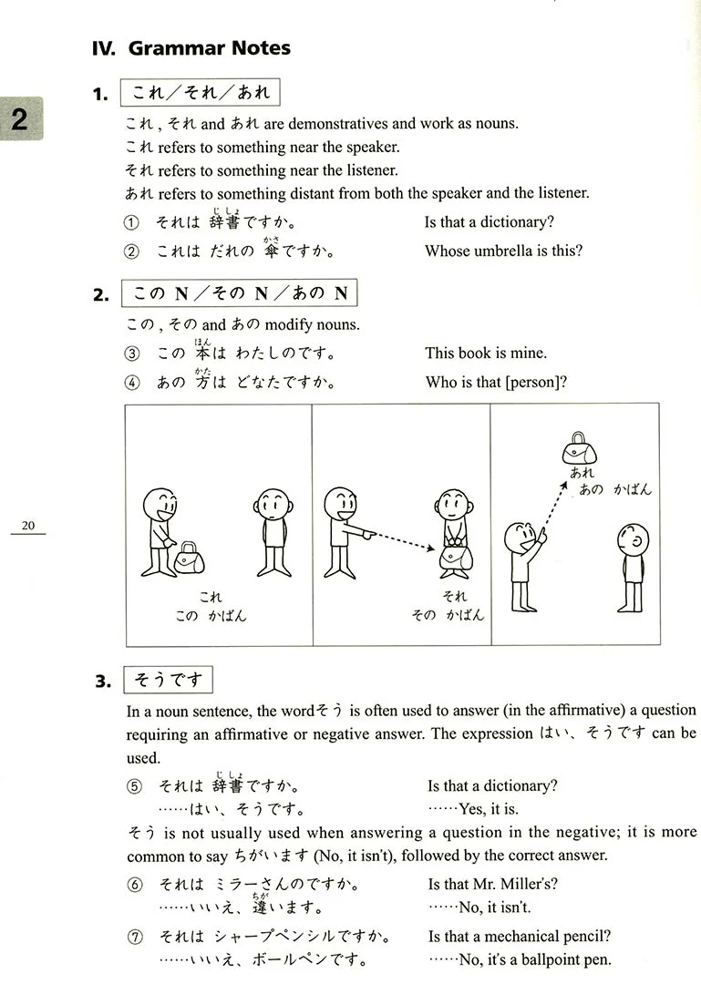 Minna no Nihongo Shokyu 1 (Elementary) Translation & Grammatical Notes - Image 5