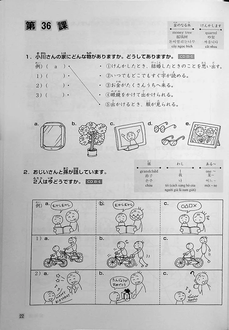 Minna no Nihongo Shokyu 2 Listening Tasks 25 (Textbook) - Image 6