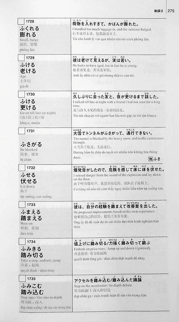 New Kanzen Master Vocabulary JLPT N1 2200 Words - Image 11