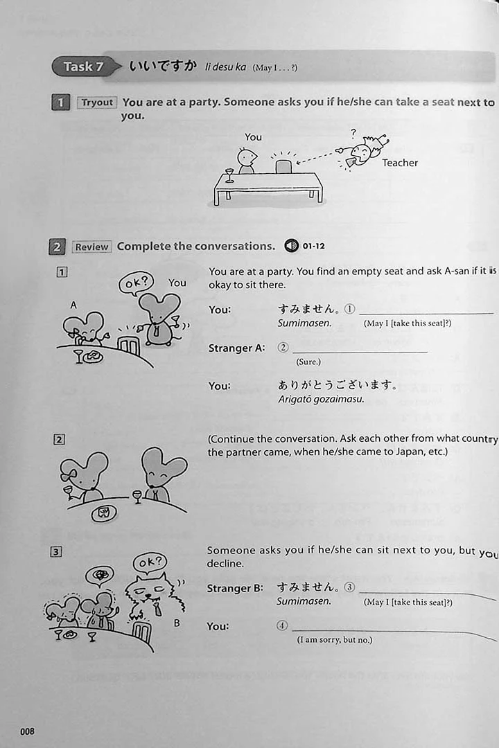 Nihongo Daijobu! Elementary Japanese through Practical Tasks Book 1 - Image 6