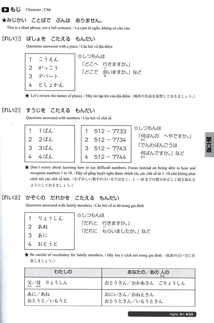Nihongo So-matome JLPT N5: Kanji, Vocabulary, Grammar, Reading, Listening - Image 11
