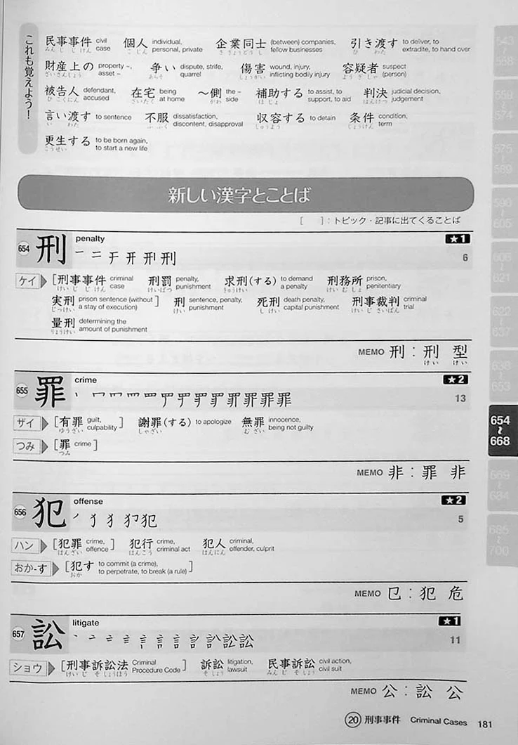Practical Kanji - Kanji & Kanji Vocabulary for the Modern World (Volume 2) - Image 13