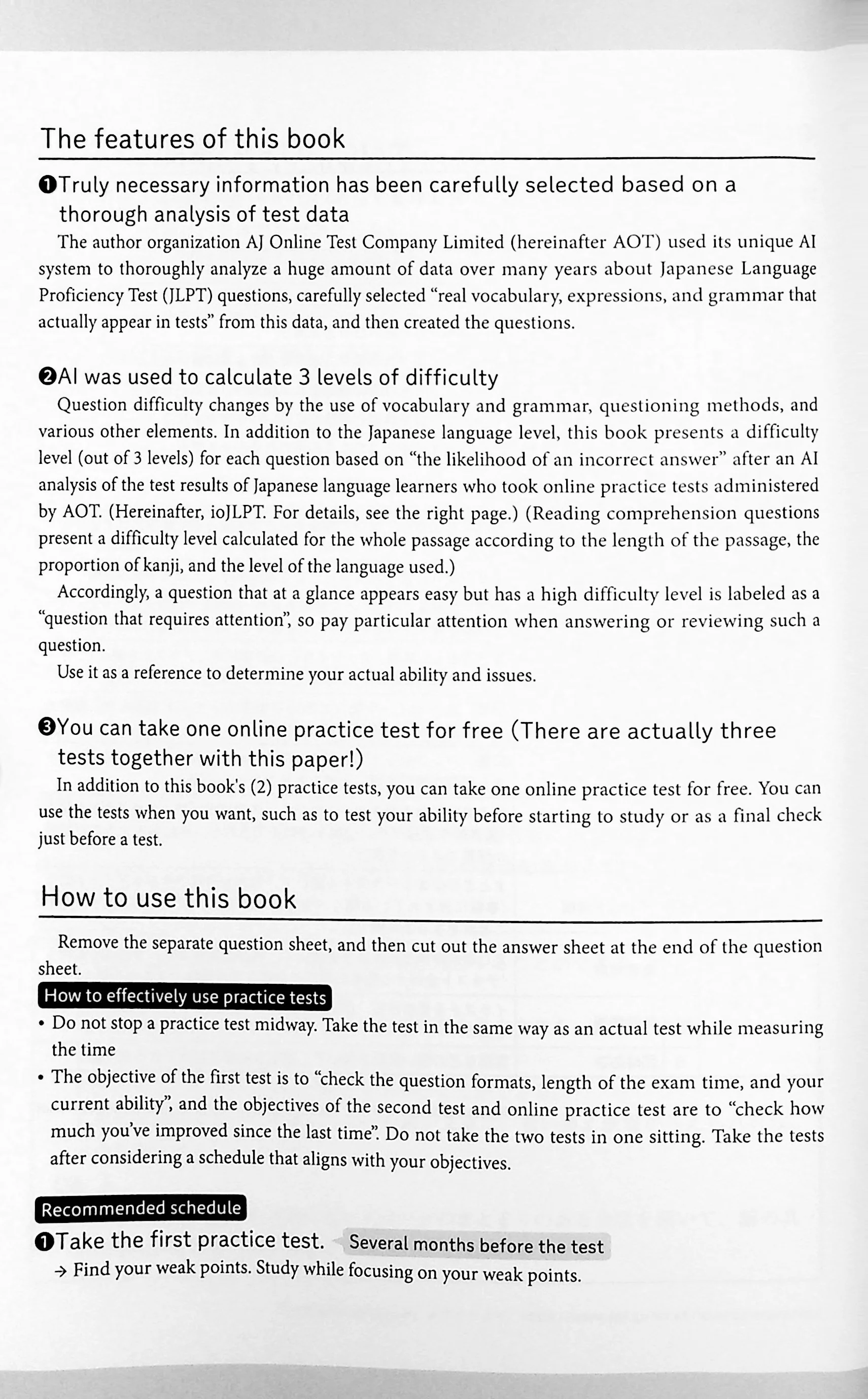JLPT N3 Real Practice Exam - Image 2