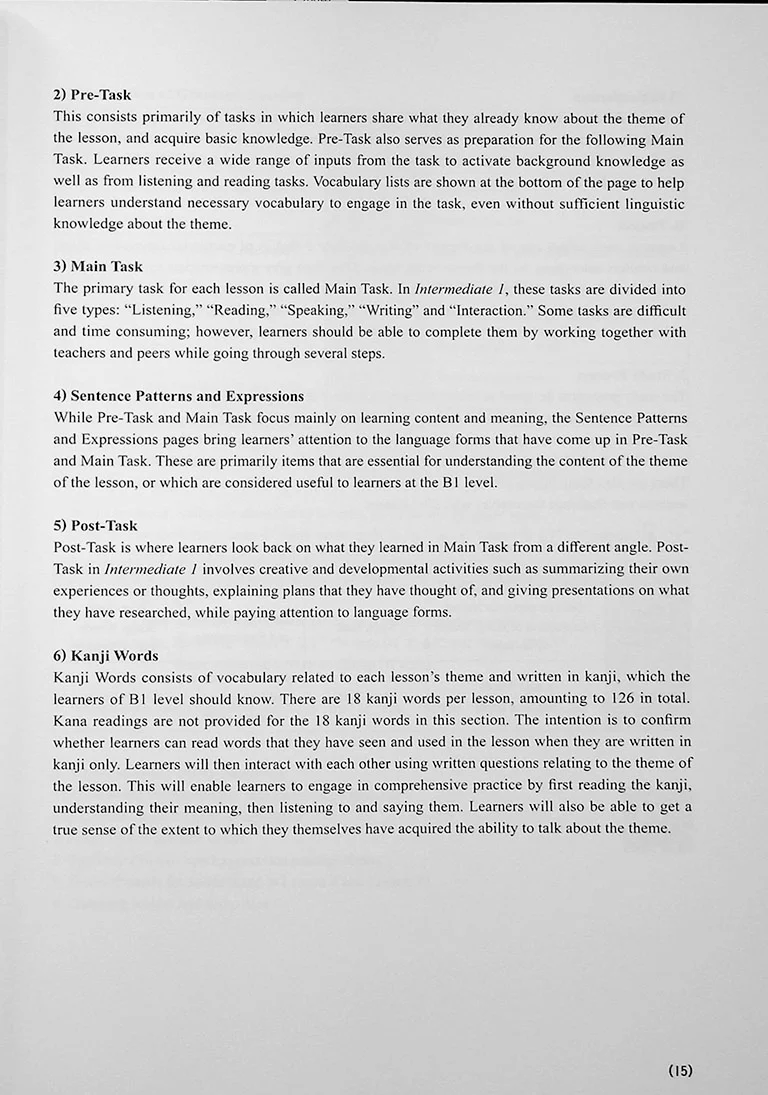 Task-Based Learning Japanese for College Students  - Intermediate - Image 4