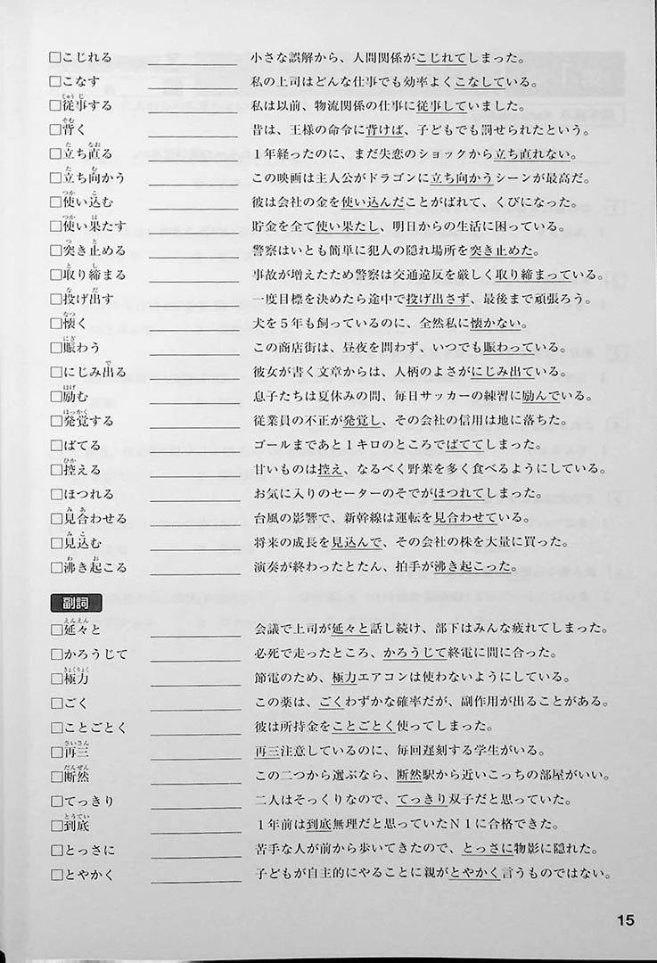 The Best Complete Workbook for the Japanese-Language Proficiency Test N1 - Image 6