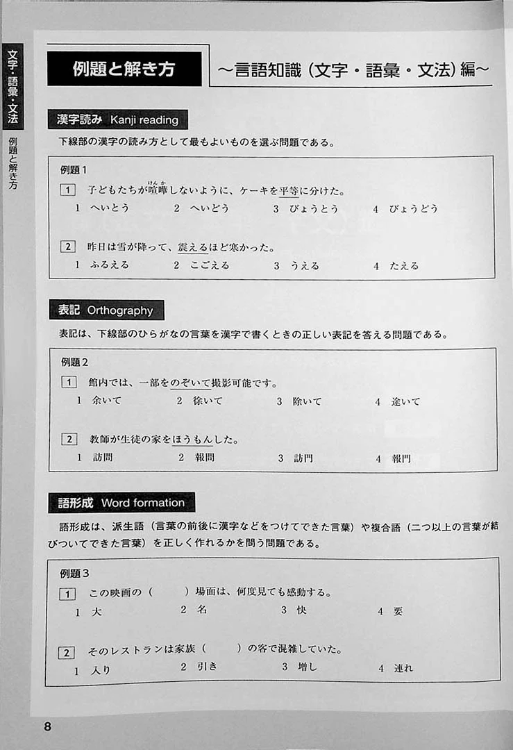 The Best Complete Workbook for the Japanese-Language Proficiency Test N2 - Image 4