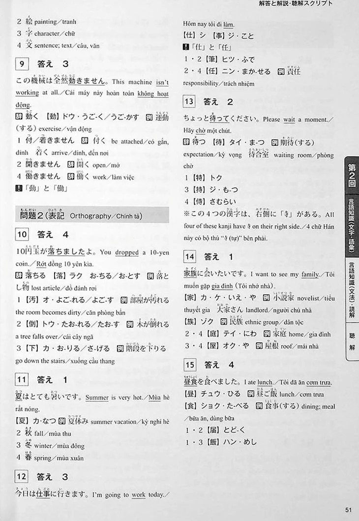 The Best Practice Tests for the Japanese Language Proficiency Test N4 - Image 9
