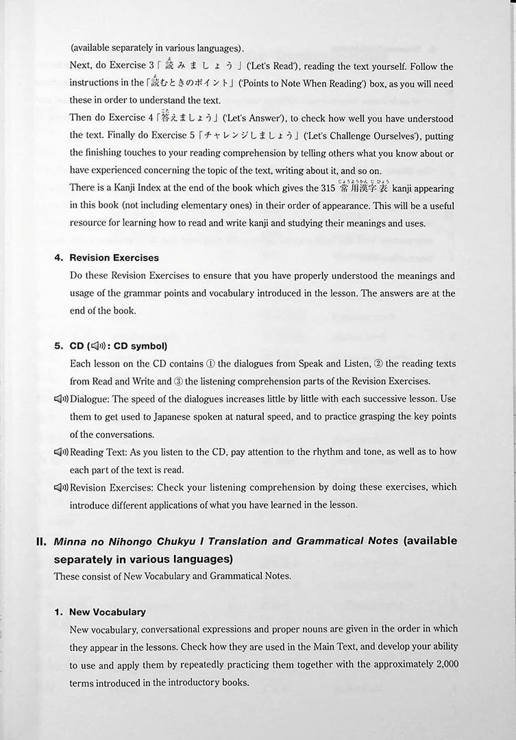 Minna no Nihongo: Chukyu 1 (Intermediate) Translation & Grammatical Notes - Image 4